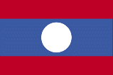 Country of Laos Flag