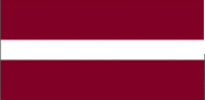 Country of Latvia Flag