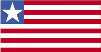 Country of Liberia Flag