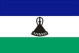 Country of Lesotho Flag
