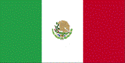Country of Mexico Flag
