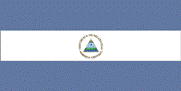 Country of Nicaragua Flag