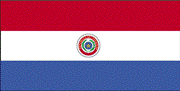Country of Paraguay Flag