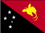 Country of Papua New Guinea Flag