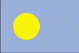 Country of Palau Flag