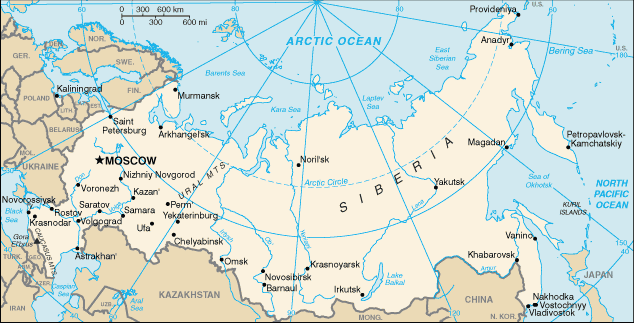 Geography for Kids Russia