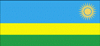 Country of Rwanda Flag