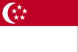 Country of Singapore Flag