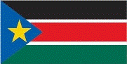 Country of South Sudan Flag