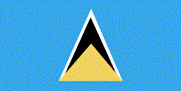 Country of Saint Lucia Flag
