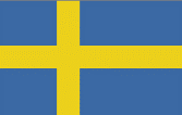 Country of Sweden Flag