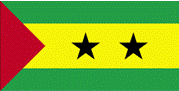 Country of Sao Tome and Principe Flag