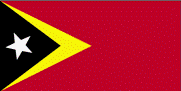 Country of East Timor Flag