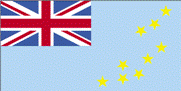 Country of Tuvalu Flag