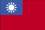 Country of Taiwan Flag
