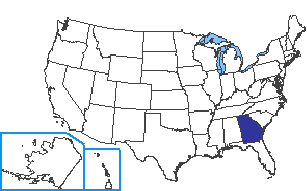 Location of Georgia State