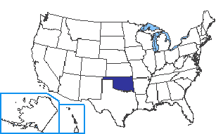 Location of Oklahoma State