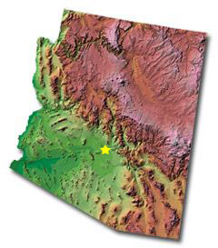 Arizona State Map