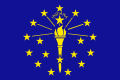 Indiana State Flag