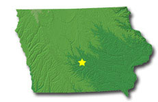 Iowa State Map