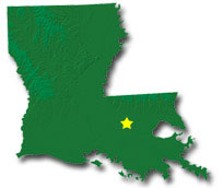 Louisiana State Map