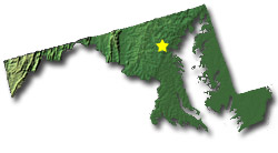 Maryland State Map