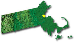 Massachusetts State Map