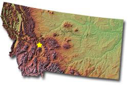 Montana State Map