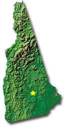 New Hampshire State Map