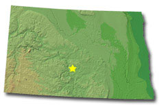 North Dakota State Map