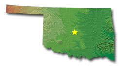 Oklahoma State Map