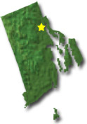 Rhode Island State Map