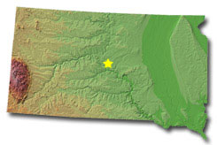 South Dakota State Map