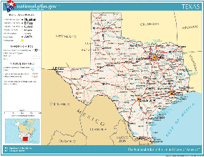 United States Geography for Kids: Texas