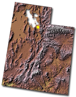 Utah State Map