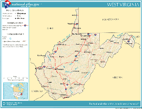 Atlas of West Virginia State