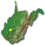 West Virginia State Map