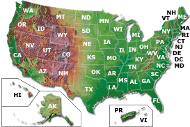 Geography of the United States