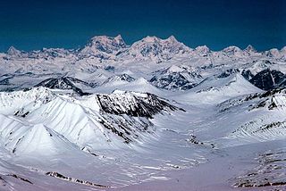 Alaska mountain range