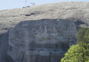 Stone Mountain relief sculpture