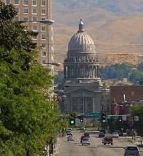 The city of Boise