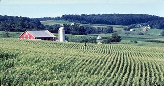 A farm in Maryland