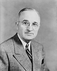 President Harry S. Truman was born in Missouri