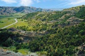 Canyon in North Dakota