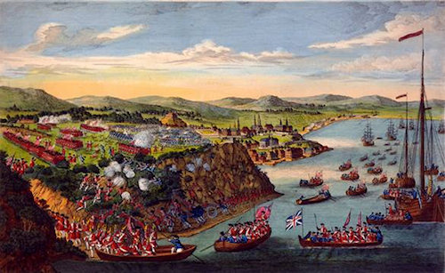 The British capture Quebec City