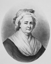 Portrait of Martha Washington