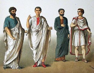 traditional roman clothing