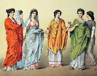 rich roman clothing