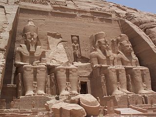 Giant statues at Abu Simbel