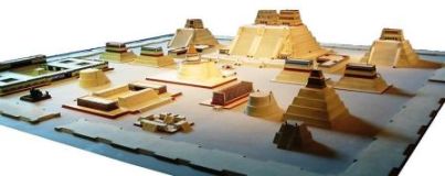 Model of the great Aztec city